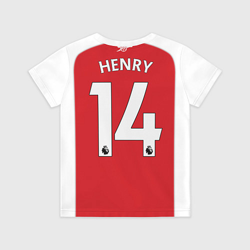 Детская футболка FC Arsenal: Henry Home 17/18 / 3D-принт – фото 2