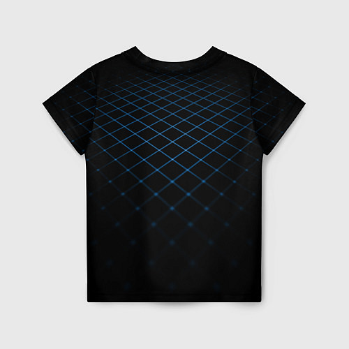 Детская футболка FC PSG: Blue Lines / 3D-принт – фото 2