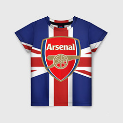 Футболка детская FC Arsenal: England, цвет: 3D-принт