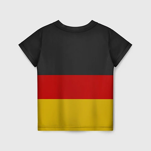 Детская футболка Сборная Германии / 3D-принт – фото 2