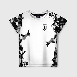Футболка детская FC Juventus: White Original, цвет: 3D-принт