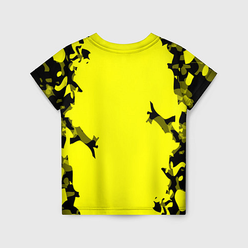 Детская футболка FC Borussia Dortmund: Yellow Original / 3D-принт – фото 2