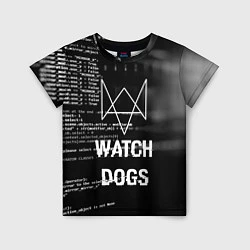 Футболка детская Watch Dogs: Hacker, цвет: 3D-принт