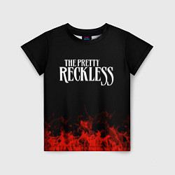 Футболка детская The Pretty Reckless: Red Flame, цвет: 3D-принт