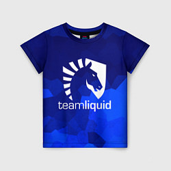 Футболка детская Team Liquid: Polygons, цвет: 3D-принт