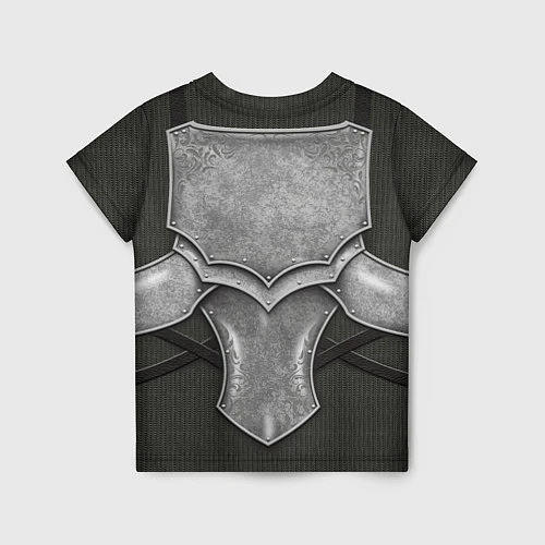 Детская футболка Рыцарь в доспехах / 3D-принт – фото 2
