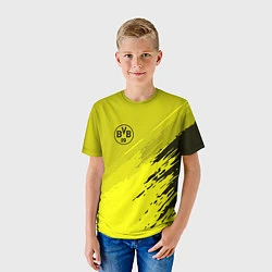 Футболка детская FC Borussia: Yellow Original, цвет: 3D-принт — фото 2