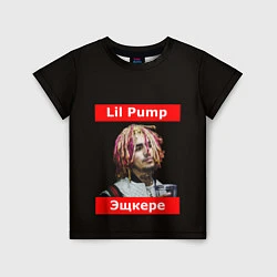 Футболка детская Lil Pump: Эщкере, цвет: 3D-принт