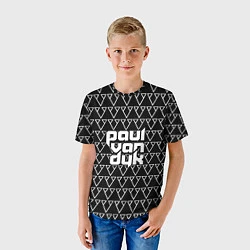 Футболка детская Paul Van Dyk, цвет: 3D-принт — фото 2