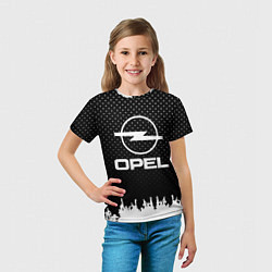Футболка детская Opel: Black Side, цвет: 3D-принт — фото 2