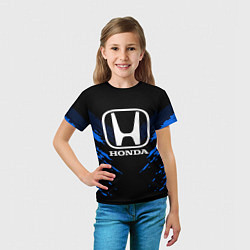 Футболка детская Honda: Blue Anger, цвет: 3D-принт — фото 2