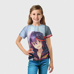 Футболка детская Ryuko Matoi, цвет: 3D-принт — фото 2