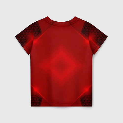 Детская футболка Lexus: Red Light / 3D-принт – фото 2