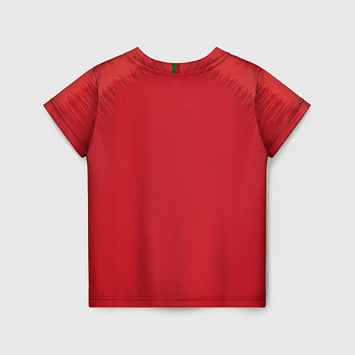 Детская футболка Португалия: ЧМ-2018 / 3D-принт – фото 2