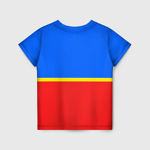 Детская футболка Челябинск: Россия / 3D-принт – фото 2