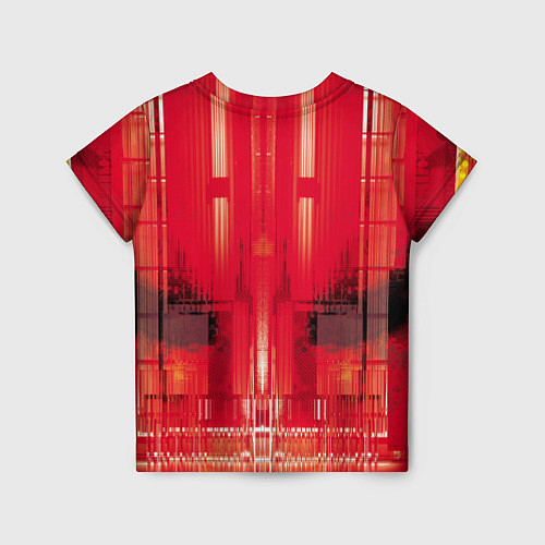 Детская футболка R6S: Red Back / 3D-принт – фото 2