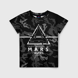 Футболка детская 30 STM Camo, цвет: 3D-принт