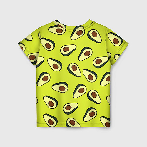 Детская футболка Стиль авокадо / 3D-принт – фото 2