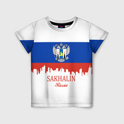 Футболка детская Sakhalin: Russia, цвет: 3D-принт