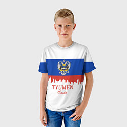 Футболка детская Tyumen: Russia, цвет: 3D-принт — фото 2
