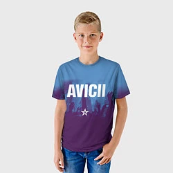 Футболка детская Avicii Star, цвет: 3D-принт — фото 2