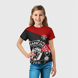 Футболка детская FC Man United: Exclusive, цвет: 3D-принт — фото 2