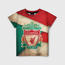 Футболка детская FC Liverpool: Old Style, цвет: 3D-принт