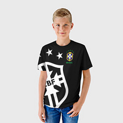 Футболка детская Brazil Team: Exclusive, цвет: 3D-принт — фото 2