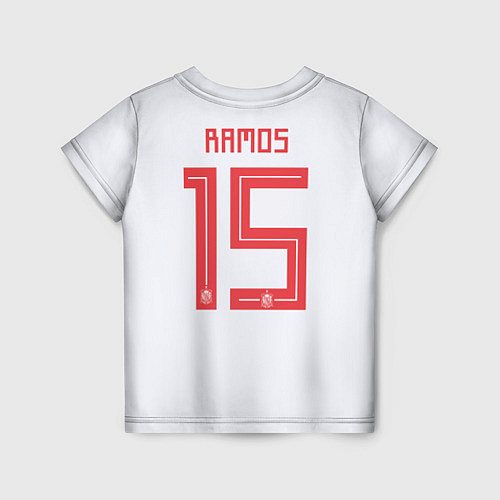 Детская футболка Ramos Away WC 2018 / 3D-принт – фото 2