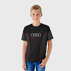 Футболка детская Audi Style, цвет: 3D-принт — фото 2