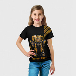 Футболка детская Bumblebee Auto, цвет: 3D-принт — фото 2