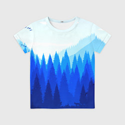 Футболка детская Firewatch: Cold Wood, цвет: 3D-принт