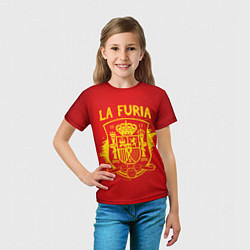 Футболка детская La Furia, цвет: 3D-принт — фото 2