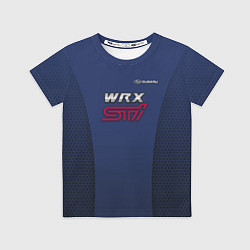 Футболка детская Subaru wrx sti, цвет: 3D-принт