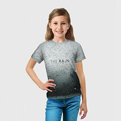 Футболка детская The Rain, цвет: 3D-принт — фото 2