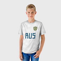 Футболка детская Сборная России 2018, цвет: 3D-принт — фото 2
