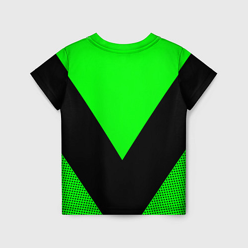 Детская футболка Alpinism: Acid Green / 3D-принт – фото 2