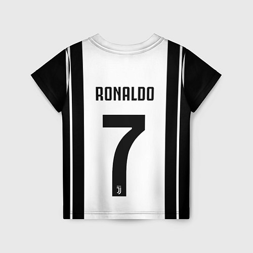 Детская футболка FC Juventus: Ronaldo 18-19 / 3D-принт – фото 2