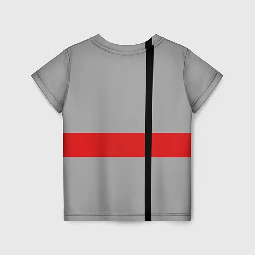 Детская футболка God of War: Grey Style / 3D-принт – фото 2