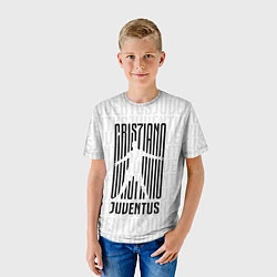 Футболка детская Cris7iano Juventus, цвет: 3D-принт — фото 2