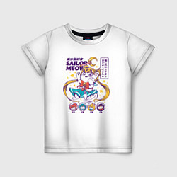 Детская футболка Sailor Meow