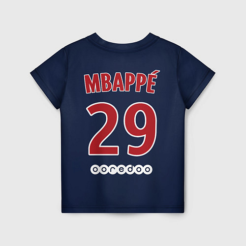 Детская футболка FC PSG Mbappe 18-19 / 3D-принт – фото 2