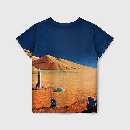 Детская футболка NASA on Mars / 3D-принт – фото 2