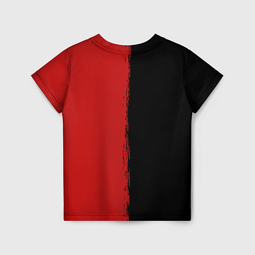 Детская футболка RDD 2: Black & Red / 3D-принт – фото 2
