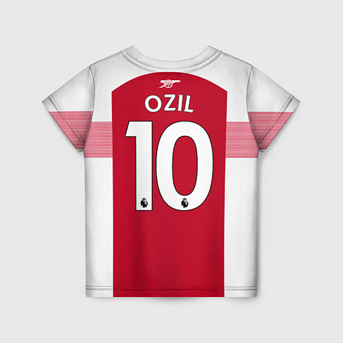 Детская футболка Ozil home 18-19 / 3D-принт – фото 2