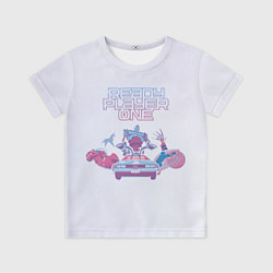 Футболка детская Ready Player One: Delorean, цвет: 3D-принт