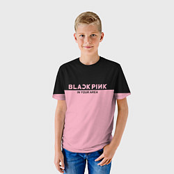 Футболка детская Black Pink: In Your Area, цвет: 3D-принт — фото 2