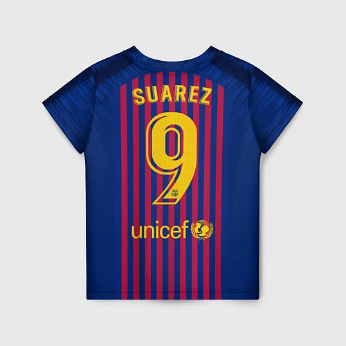 Детская футболка Suarez home 18-19 / 3D-принт – фото 2