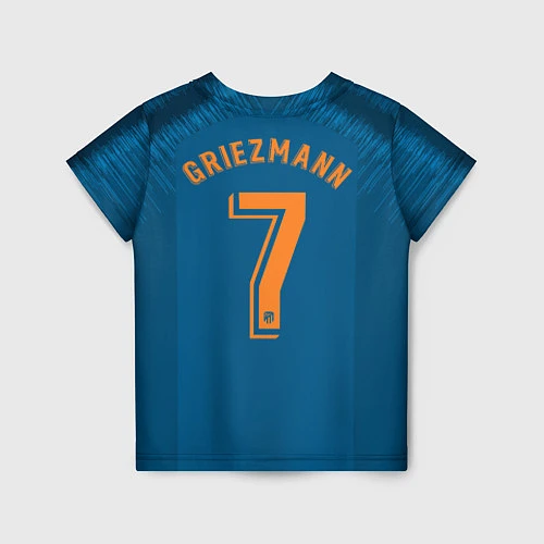 Детская футболка Griezmann alternative 18-19 / 3D-принт – фото 2