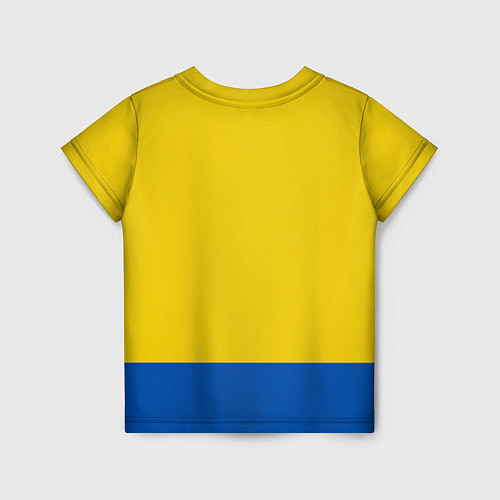 Детская футболка Спецовка желтенького персонажа / 3D-принт – фото 2